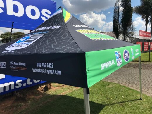 Dye sublimated Flags and banners archives and branded gazebos and much more made to order Our pricelist for all flags and banners and gazebos are on our website. Banners & Flags made to order. Kindly have a look and scroll through our fals and banner website as we have many actual photos. We also print photo blankets, tablecloths, directors chairs, parasols, sublimated shirts and office and casual shirts and apparel.