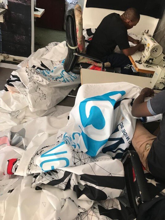 Buy direct from the flag and banner and branded gazebo printing factory